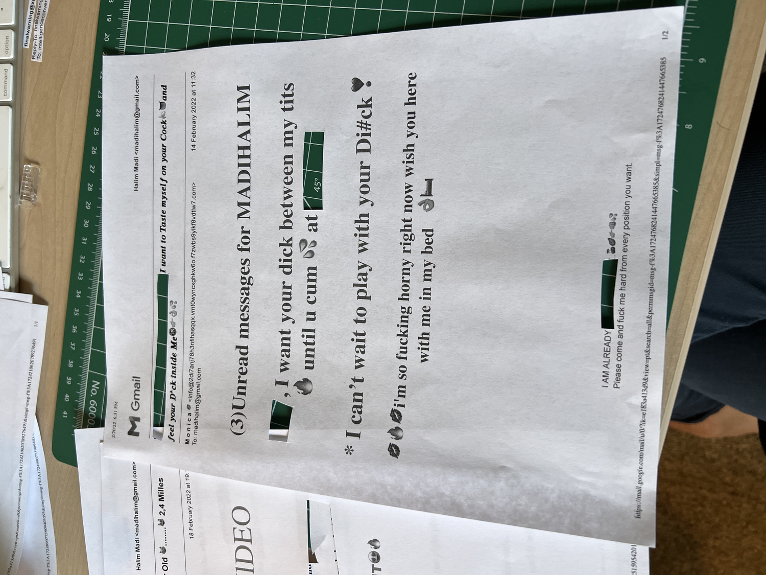 Borrow and Never Give Back - collage installation