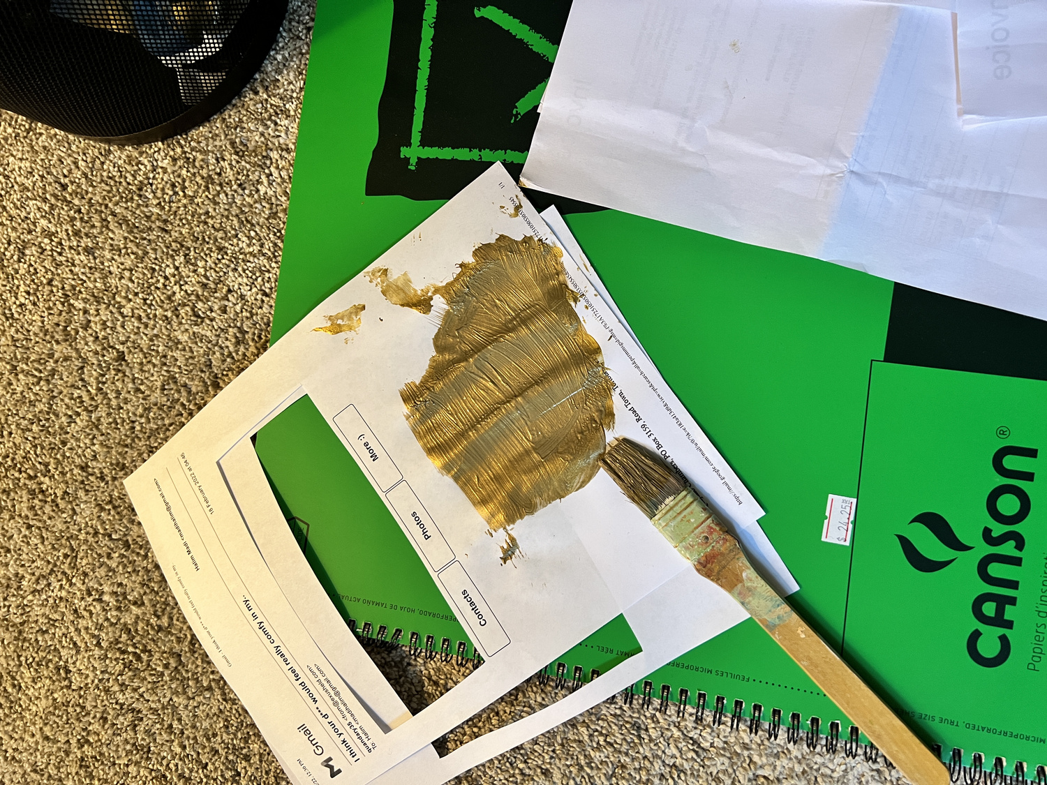 Installation view of Borrow and Never Give Back at Silo Gallery