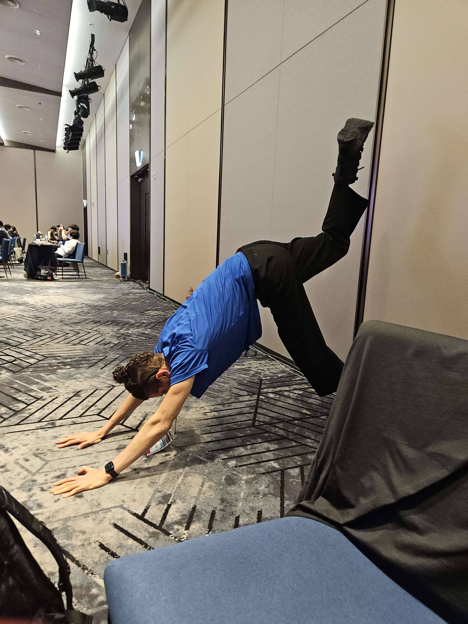 Feed It - performers during the live AI-directed session