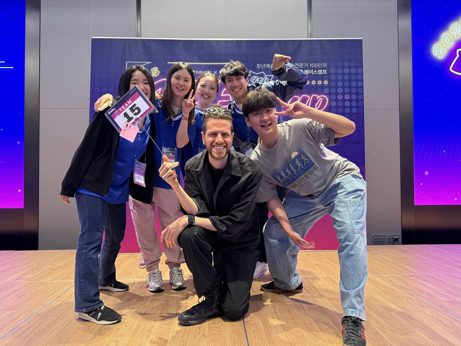 Behind the scenes of the Feed It rehearsal process