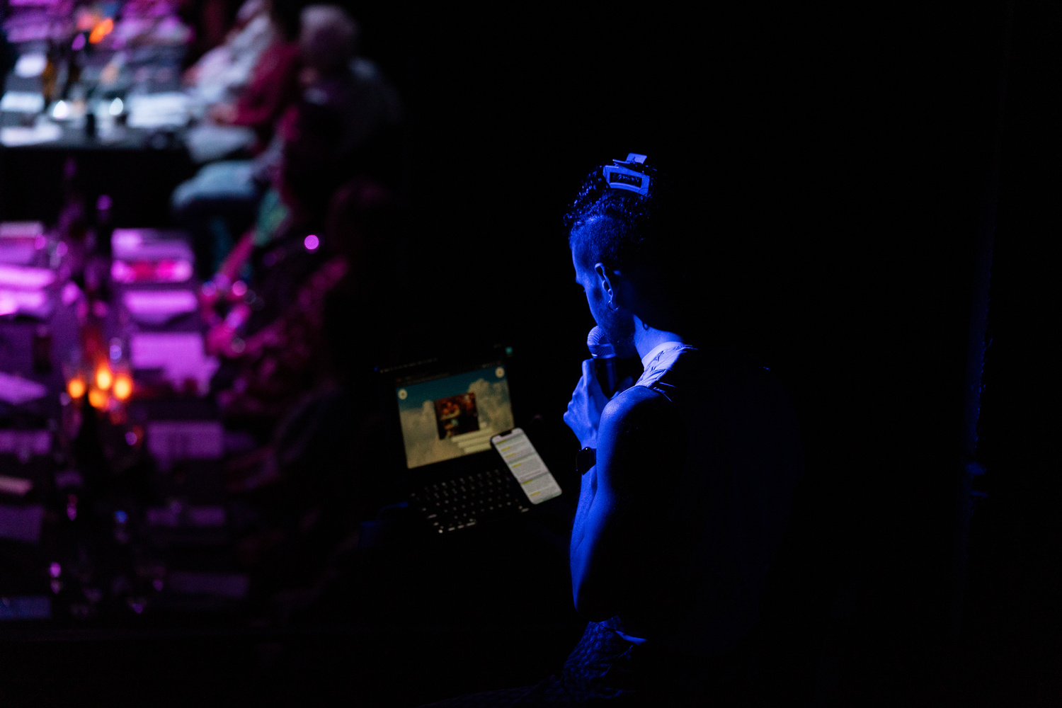 Audience gathered during the We-Topia Gala performance