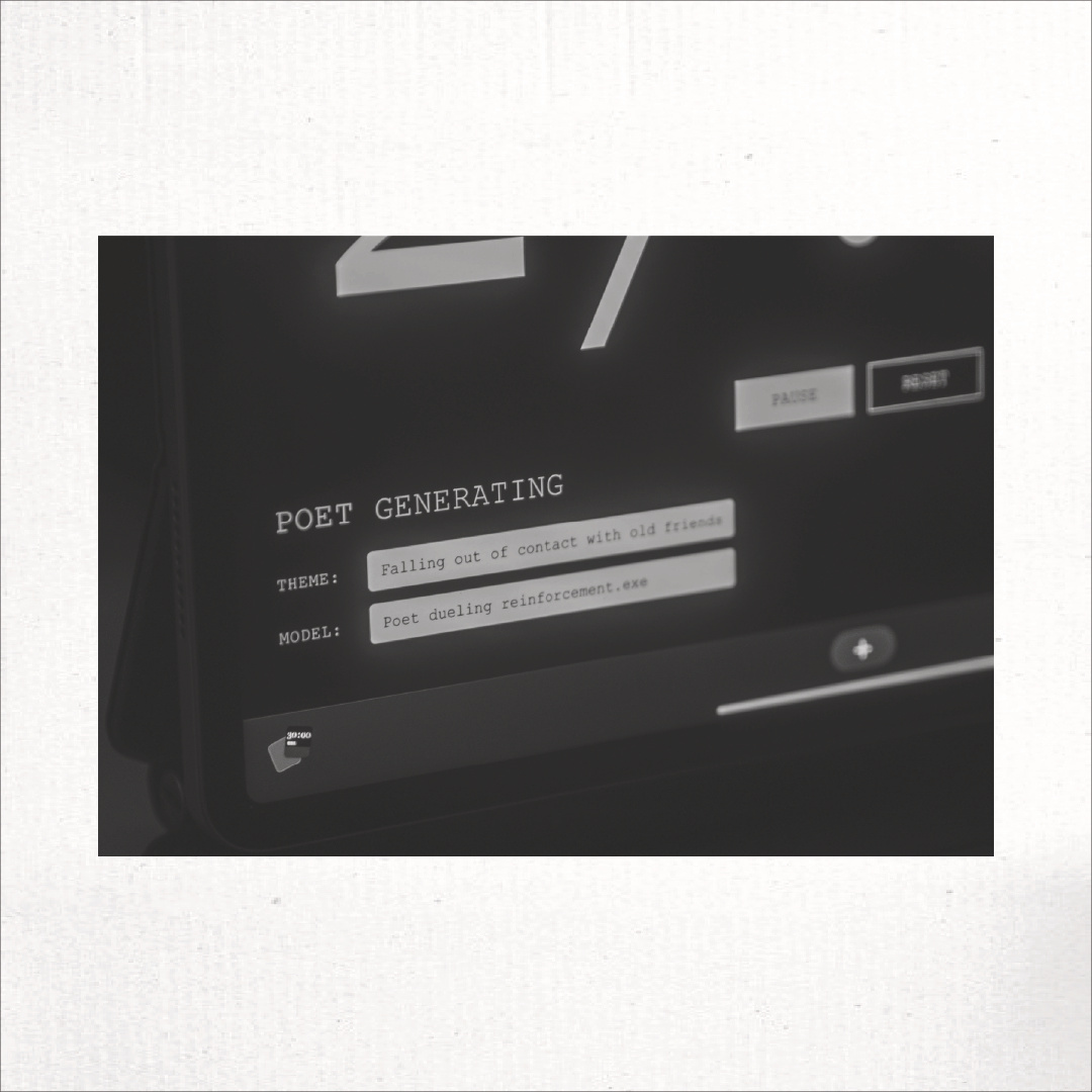 Untitled series - poem with accumulated sticker votes