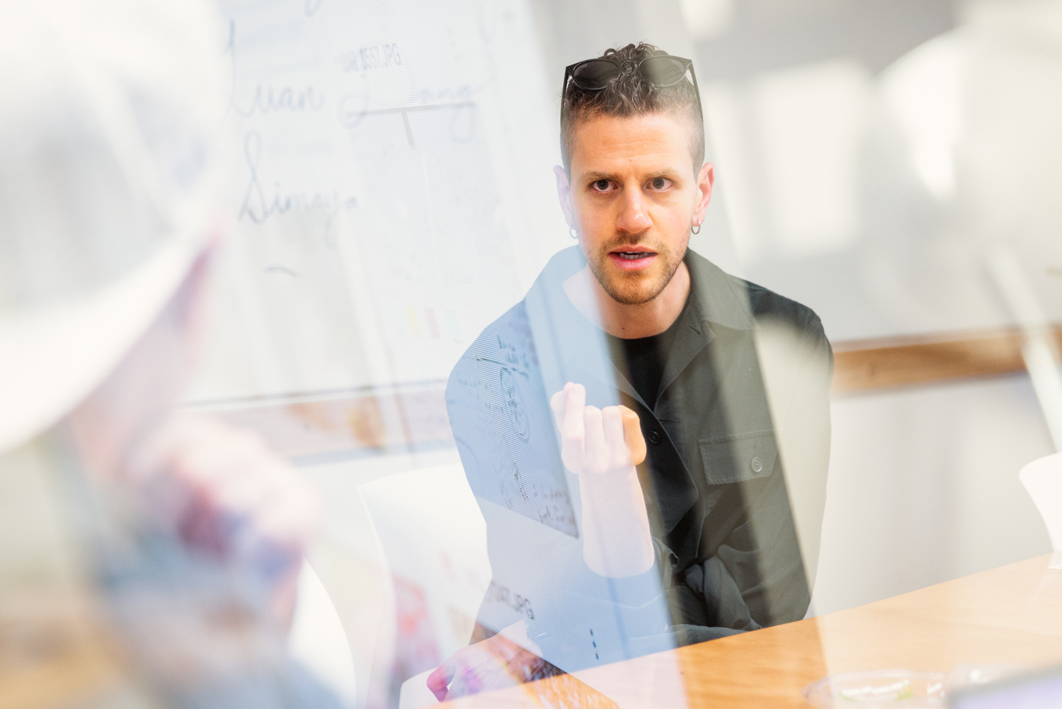 Halim Madi at Stanford D School workshop